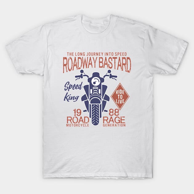 "The Long Journey Into Speed" T-Shirt by KSRA Tee Store